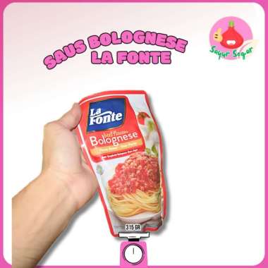 Sayur segar - La Fonte Saus Pasta Rasa Sapi/Beef Flavour Bolognese 315 gr