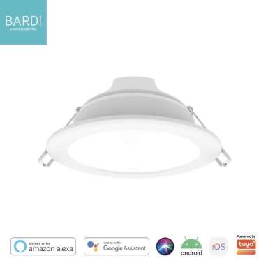 BARDI SMART PANEL DOWNLIGHT 8W RGBWW BT - LAMPU PINTAR