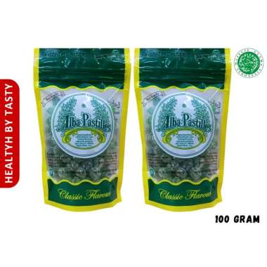 Permen Alba Pastilles Permen Mint 100g
