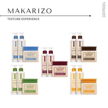 Makarizo Texture Experience Shampoo Conditioner Strawberry Shampoo