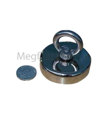 Hook Fishing Magnet Neodymium , D60 mm , Super Kuat.