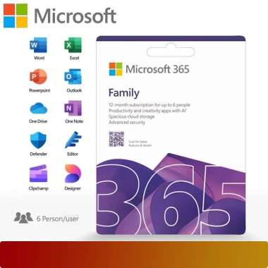 Microsoft Office 365 Family POSA