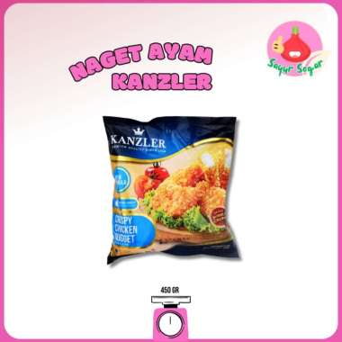 Kanzler Nugget / Chrispy Chicken Nugget / Naget Ayam Krispi (450gr)