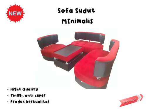 Sofa Sudut Minimalis / Sofa Modern / Sofa Minimalis TERMURAH