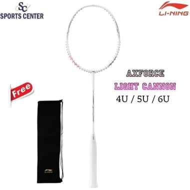 New Raket Badminton Lining Axforce Light Cannon AYPT311 White 6U