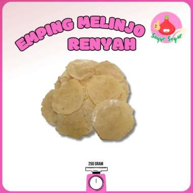Emping Melinjo Mentah 250Gram - BawangBagus 250gram