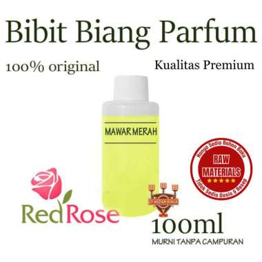 Bibit Biang Parfum Mawar 100ml Bibit Biang Minyak Wangi Mawar 100 ml Essence Parfume Rose Perfume