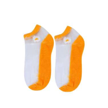 OEM SK-P32-33 Kaos Kaki Dewasa Pendek Kaus Kaki Wanita Pria Motif Bear / Kaos Kaki Ankle Korea Daisy