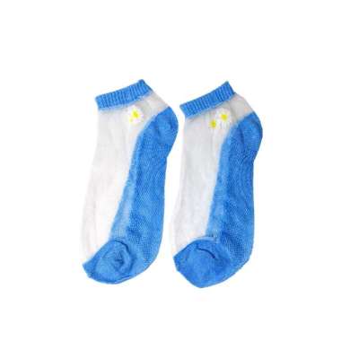 OEM SK-P32-33 Kaos Kaki Dewasa Pendek Kaus Kaki Wanita Pria Motif Bear / Kaos Kaki Ankle Korea Daisy