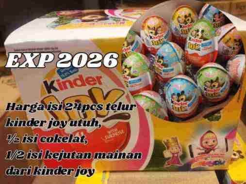 Promo Harga Kinder Joy Chocolate Crispy Girls 20 gr - Blibli