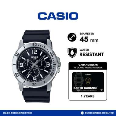jam tangan pria casio original MTP-VD300-1BUDF Analog