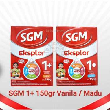Promo Harga SGM Eksplor 1+ Susu Pertumbuhan Vanila 150 gr - Blibli
