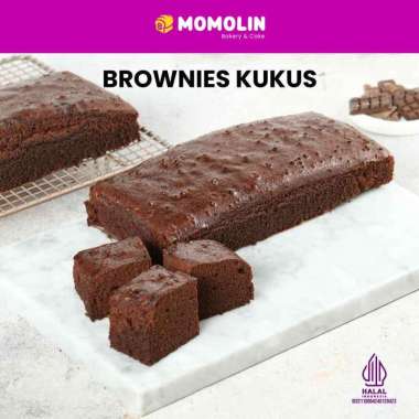 Momolin Bakery Brownies Kukus Cokelat - Brownis coklat - kue chocolate - Brownies kukus