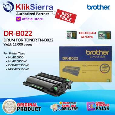 BROTHER DR-B022 Drum Original For B2080DW / B7535DW / B7715DW - DRUM DR-B022