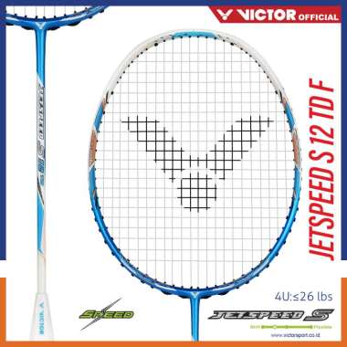 Raket BADMINTON VICTOR JETSPEED S 12TD / JS-12 TD 4U