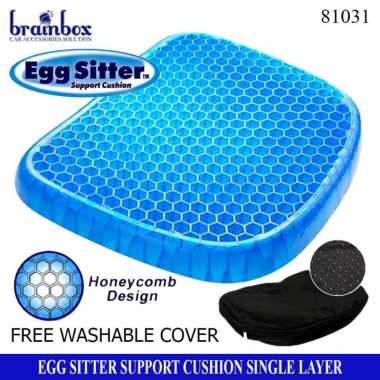 Egg Sitter Alas Duduk Silikon Gel Bantal Alas Duduk Premium - Kecil