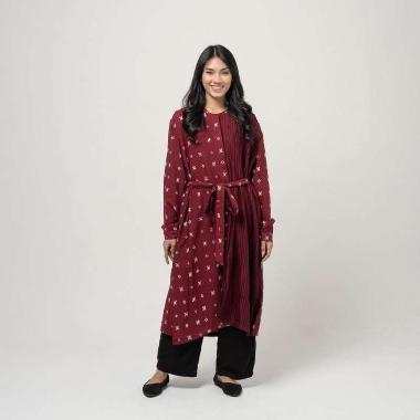 Dama Kara Hapsari Longsleeve Maroon