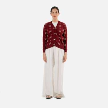 Dama Kara Hapsari Cardigan Maroon