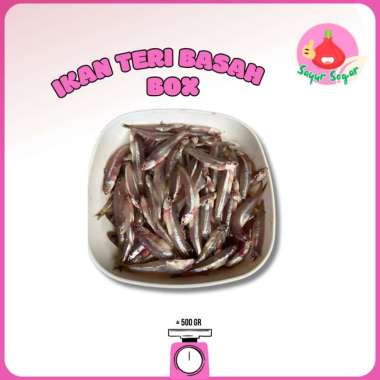 Sayur Segar - Ikan Teri Basah Segar/Wet Anchovies Box 250 gram