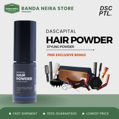 DASCAPITAL Styling & Volumizing Hair Powder Rambut - QUIFF COMB