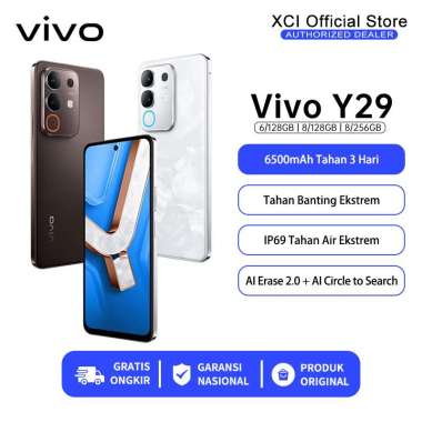 Vivo Y29 (6/128)(8/128)(8/256) - Garansi Resmi Vivo Indonesia Y29 8/128GB Putih