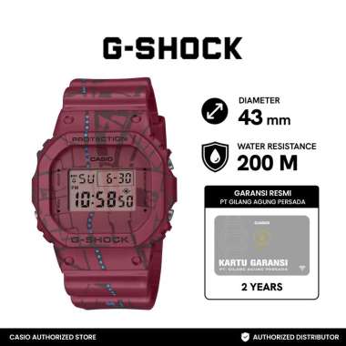 jam tangan pria casio G-SHOCK DW-5600SBY-4DR