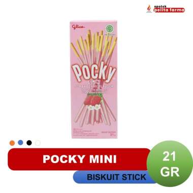POCKY MINI BOX STRAWBERRY 21 GRAM