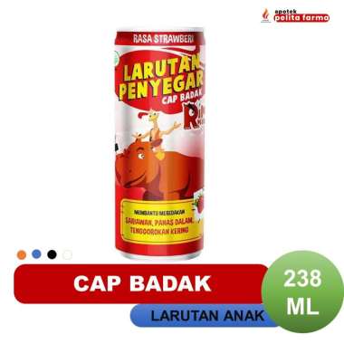 CAP BADAK LARUTAN ANAK STRAWBERRY 238 ML
