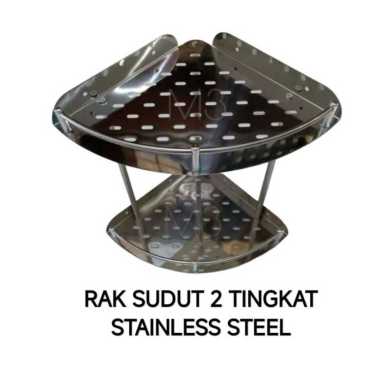 RAK TEMPAT SABUN KAMAR MANDI / RAK SUDUT STAINLESS KAMAR MANDI