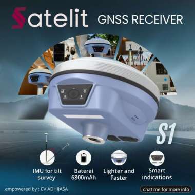 GPS RTK GNSS GEODETIK SATELIT S1 Baru Free Pelatihan