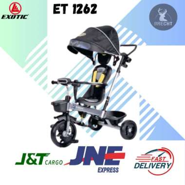 Brecht Sepeda Anak Roda 3 Exotic Et 1262 Ada Lampu & Musik merah