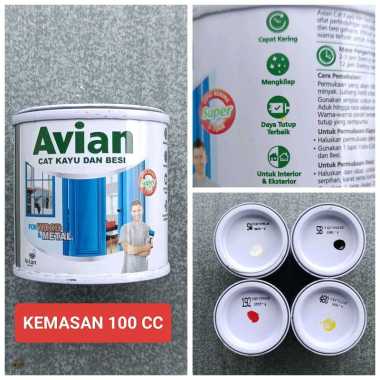 Avian Cat Minyak Besi Kayu 100 Gram Kuning