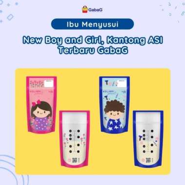 Gabag Smart Kolibri Kantong Asi [120 mL] - New Design Girl