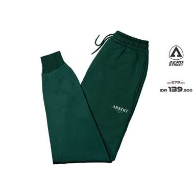Aerostreet Jogger Pants Nathan Hijau Celana Joger EBAAA XXL