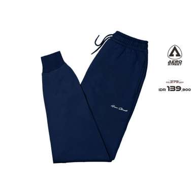 Aerostreet Jogger Pants Draco Navy Celana Joger EBAAA S
