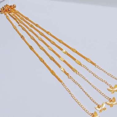 GKD01 Grosir Gelang Kaki Dewasa Gelang Kaki Plat Ukir