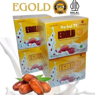 EGOLD SUSU BUBUK RASA KURMA isi 10sachet