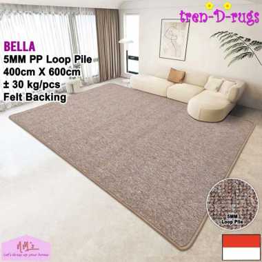 Tren-D-rugs Karpet polos jumbo permadani tikar sajadah musolah masjid lebar modern alas lantai ruang