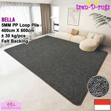 Tren-D-rugs Karpet polos jumbo permadani tikar sajadah musolah masjid lebar modern alas lantai ruang