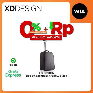 WIA XD Design Bobby Backpack Trolley Koper Ransel Original