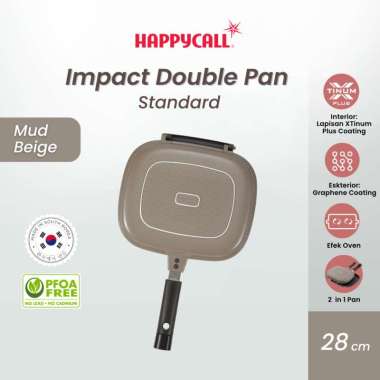 Happycall Double Pan Impact 28cm - Beige