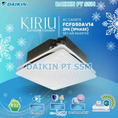 AC Daikin Cassette Inverter KIRIU 2PK FCFG50AV14 [1phase] Wireless