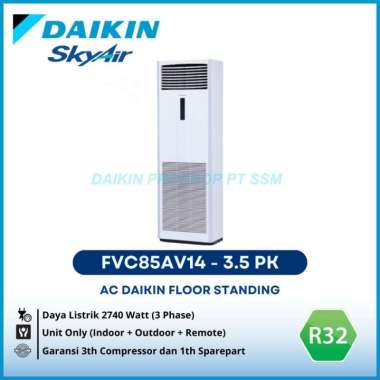 AC Daikin Floor Standing 3.5PK 3Phase Type FVC85AV14 - Malaysia