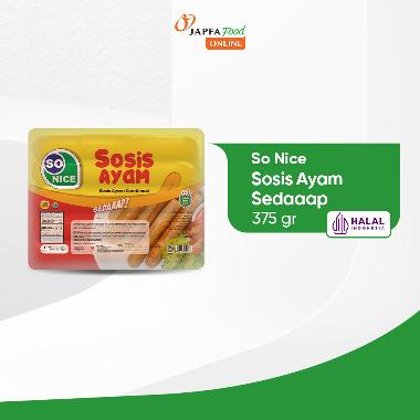 Promo Harga So Nice Sedaap Sosis Ayam 375 gr - Blibli