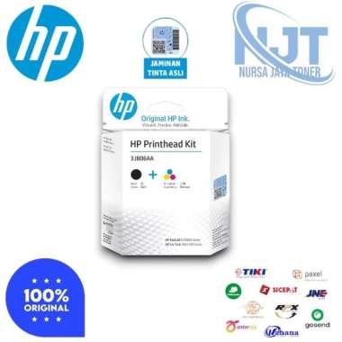 Printhead HP GT51 & GT52 Black Color ORIGINAL
