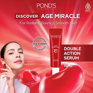 Ponds Age Miracle Double Action Serum Anti Aging [15 mL]