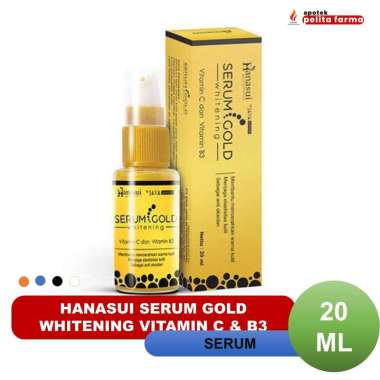 HANASUI SERUM GOLD WHITENING VITAMIN C & B3 - 20 ML