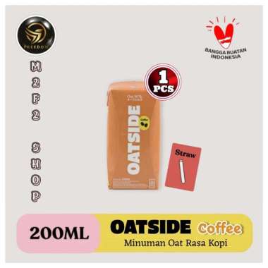 OATSIDE Mini Oat Milk | Susu Gandum Semua Rasa Kotak UHT | Dengan Sedotan - 200 ml (Kemasan Satuan) 