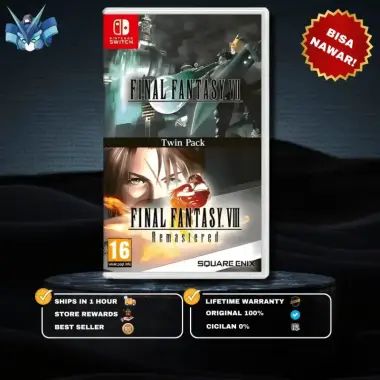 Jual Switch Final Fantasy I-ii-iii-iv-v-vi Pixel Remaster