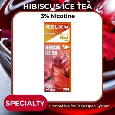 RELX Eliquid 30ml (Garansi Resmi id) Hibiscus Ice Tea